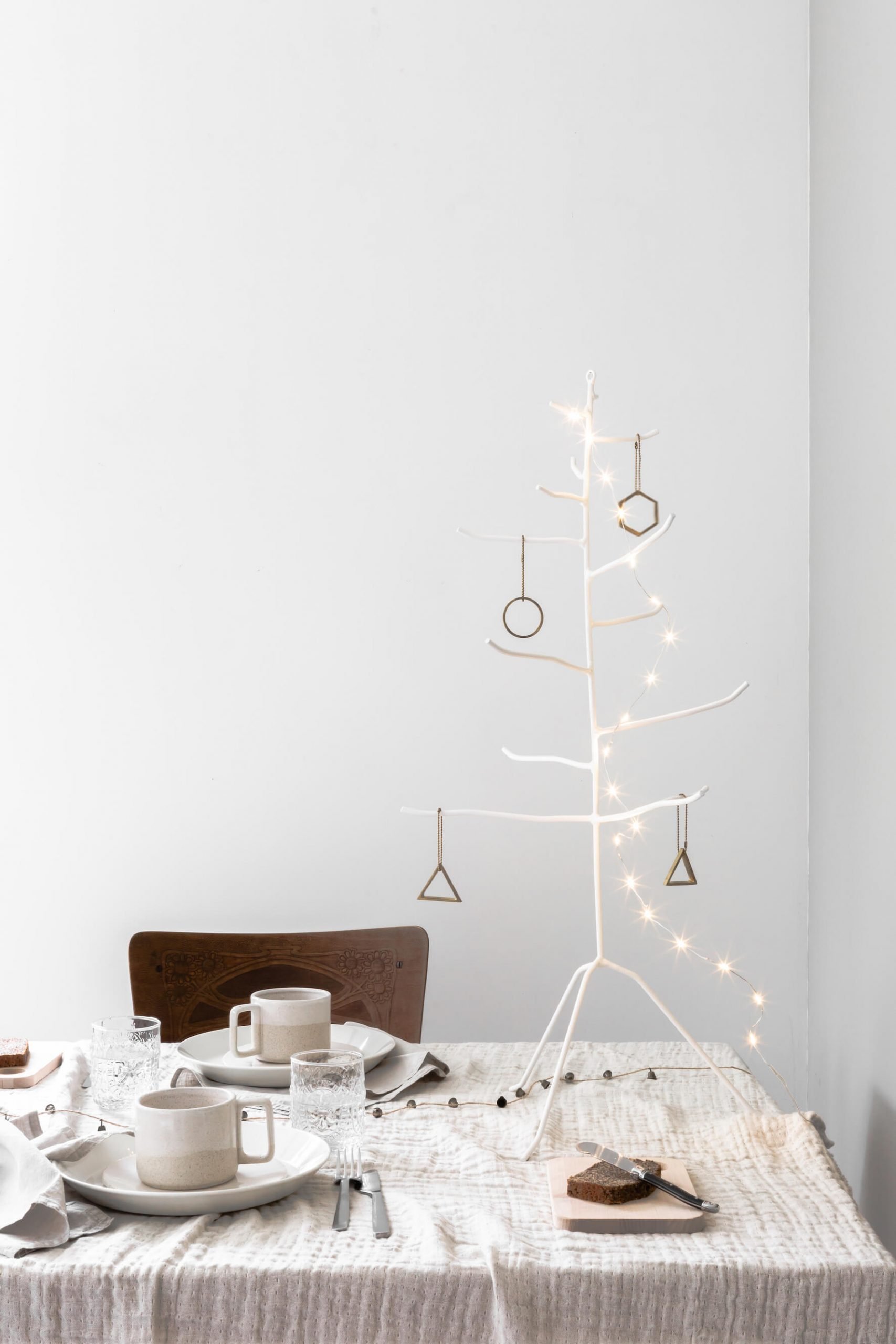 de mini boom zwart K'willeminhuis origine Kerstdecoratie bij Studio Perspective