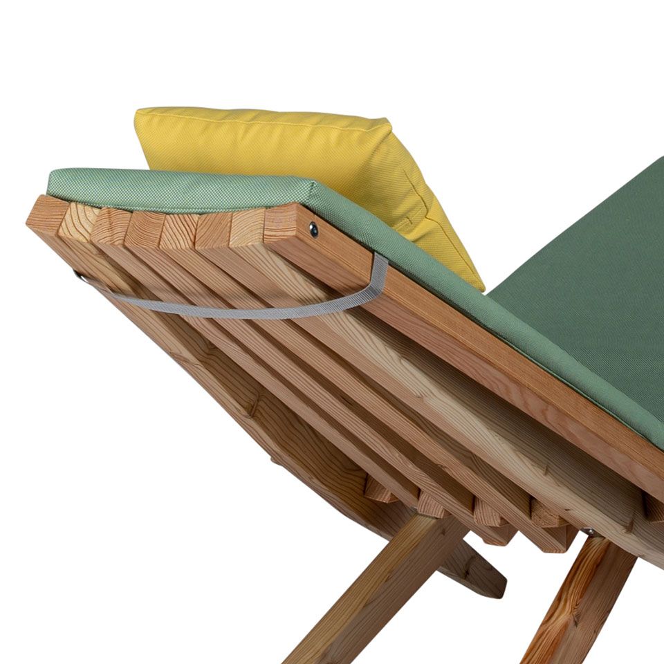 woodlounger relaxstoel - geschikt voor binnen & buiten