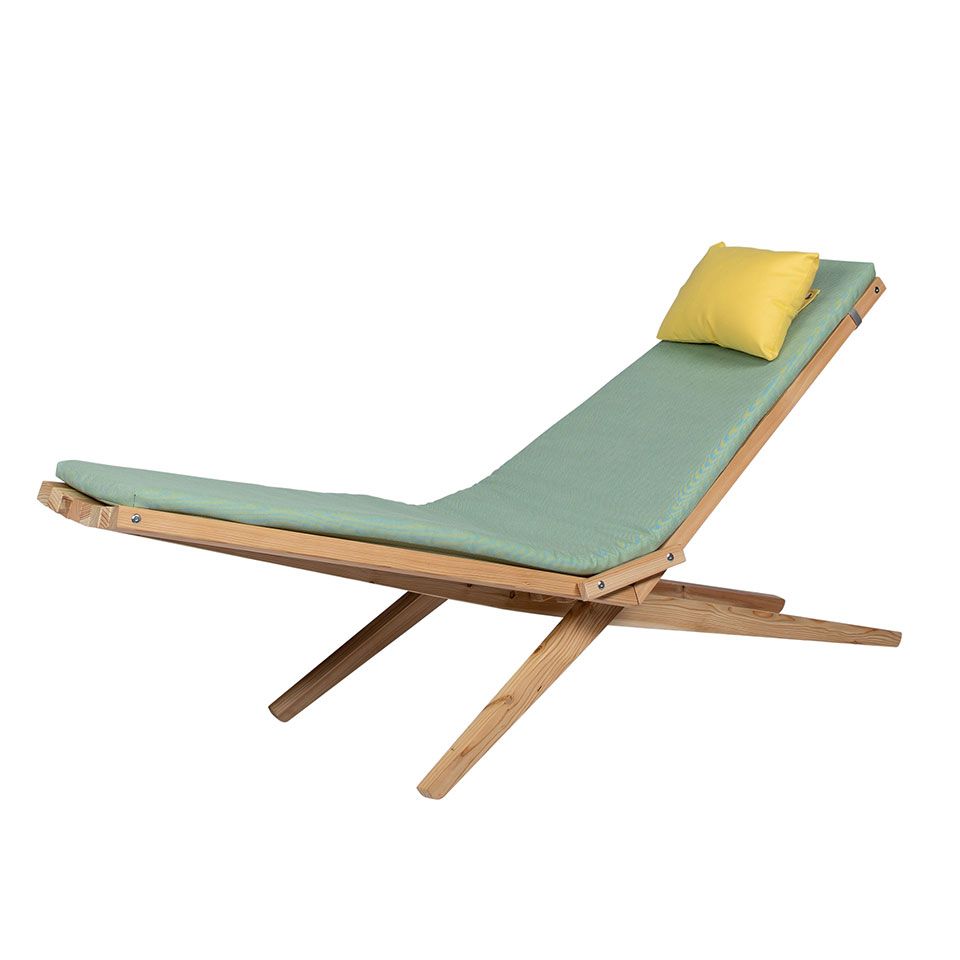 woodlounger relaxstoel - geschikt voor binnen & buiten